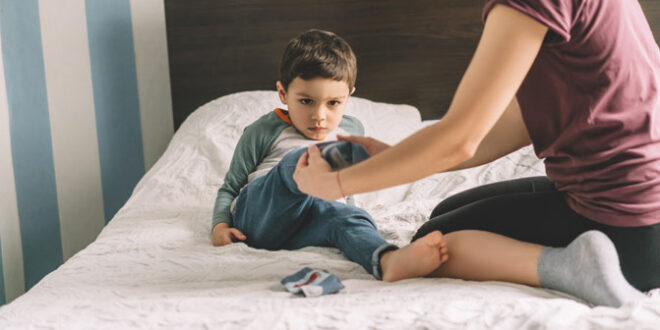 Otroci in oblačenje